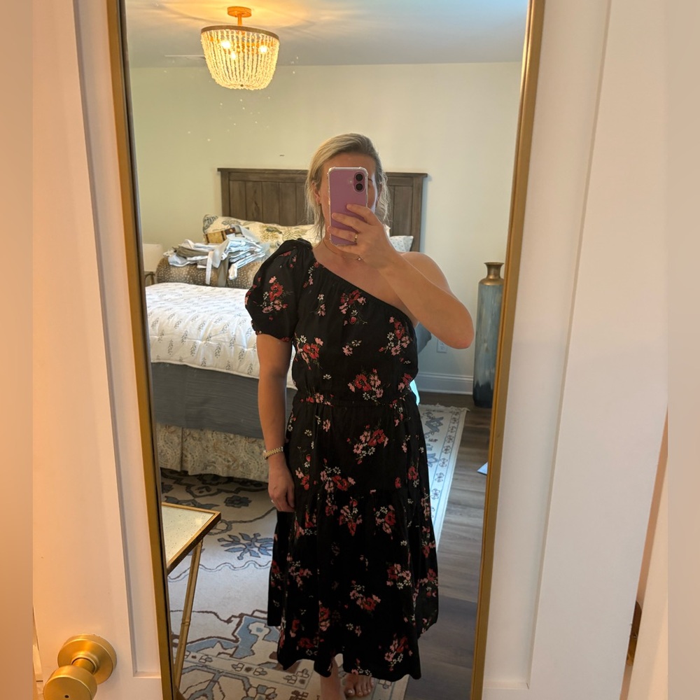 Rebecca Taylor one shoulder dress